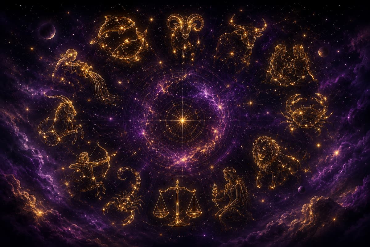 Horóscopo del Día de Hoy — Los 12 Signos Gratis — AuraCosmus