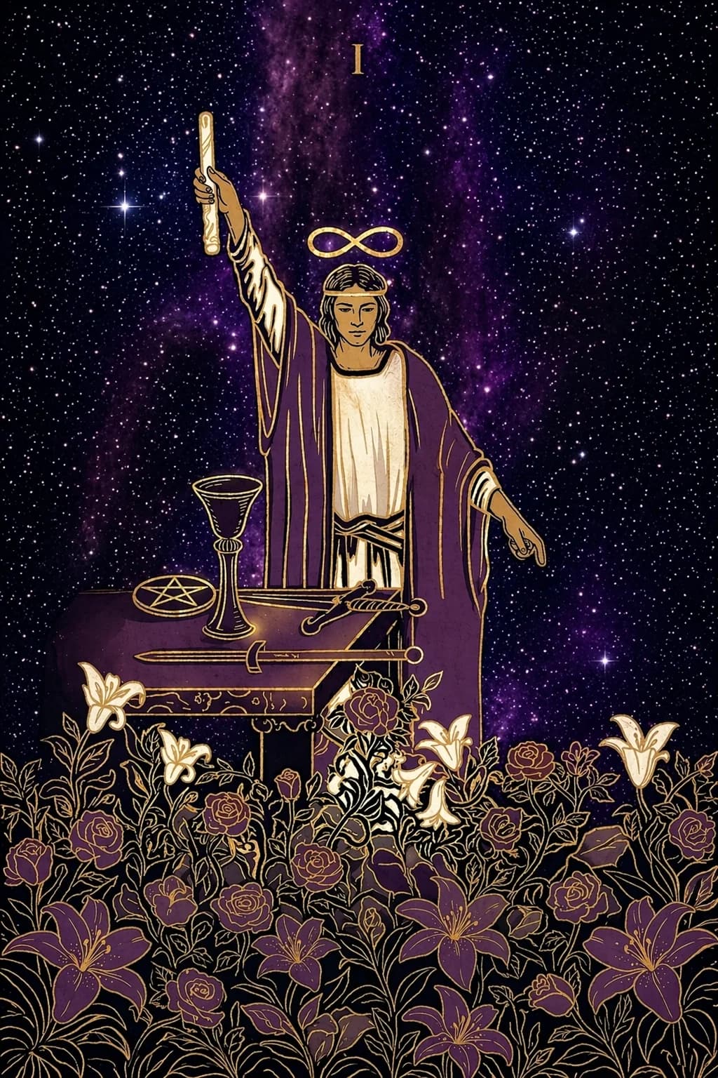 Carta de tarot El Mago