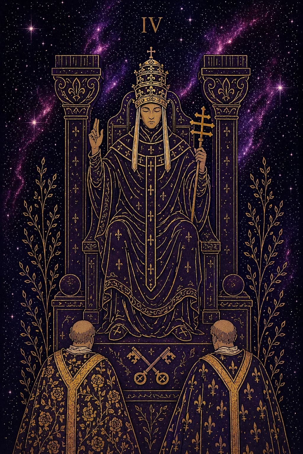 Carta de tarot O Hierofante
