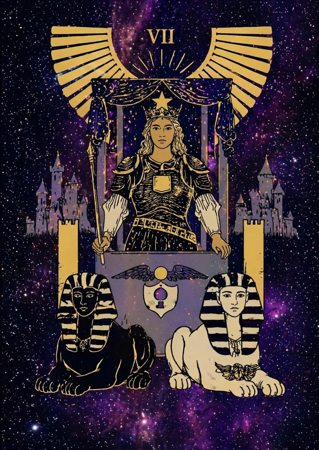 Carta de tarot O Carro
